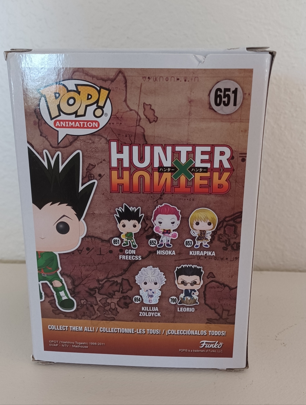 Funko Pop Hunter x Hunter Bundle - Gon Freecss 651 & Meruem vs Komugi 1136 - Picture 7 of 10